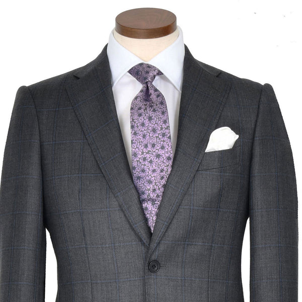 【ティモシー エベレスト】フラワー柄ネクタイ（ピンク）