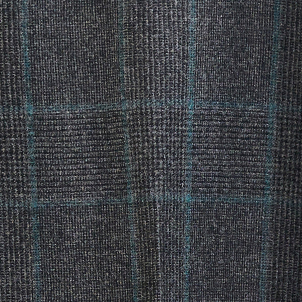 【ティモシーエベレスト】2Bチェック柄スーツ（グレー）