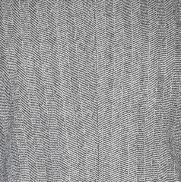 【ティモシーエベレスト】ウールカシミヤビーバーへリンボーン柄チェスターコート（グレー）