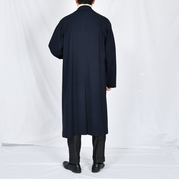 【ティモシーエベレスト】チェスターロングコート（ネイビー）
