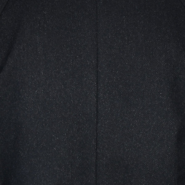 【アンブロジアーノ】ウールカシミヤベルテッドステンカラーコート（チャコールグレー）