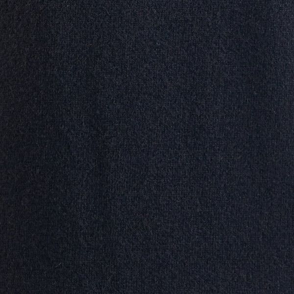 【コルネリアーニ】メリノウール丸首ニット（ネイビー）