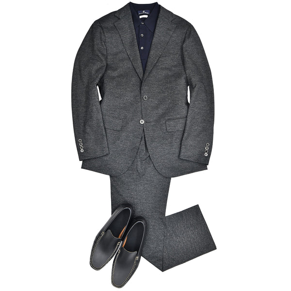 【ドーランドハウス】ジャージー素材セットアップパンツ（ネイビー）