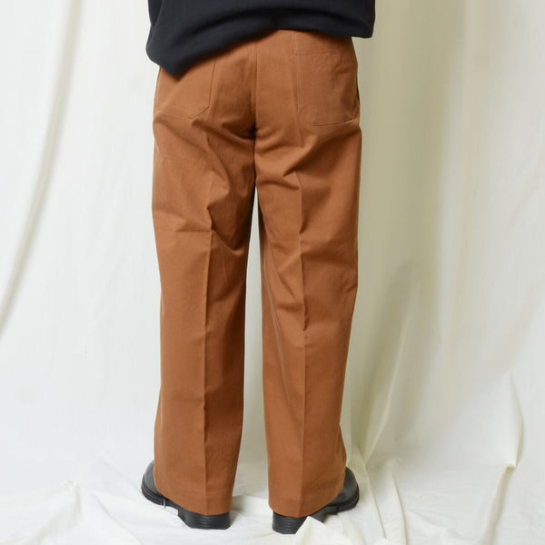 【STTND】コクーンワイドブリックパンツ