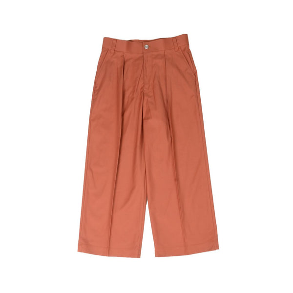 【STTND】コクーンワイドレッドブリックパンツ