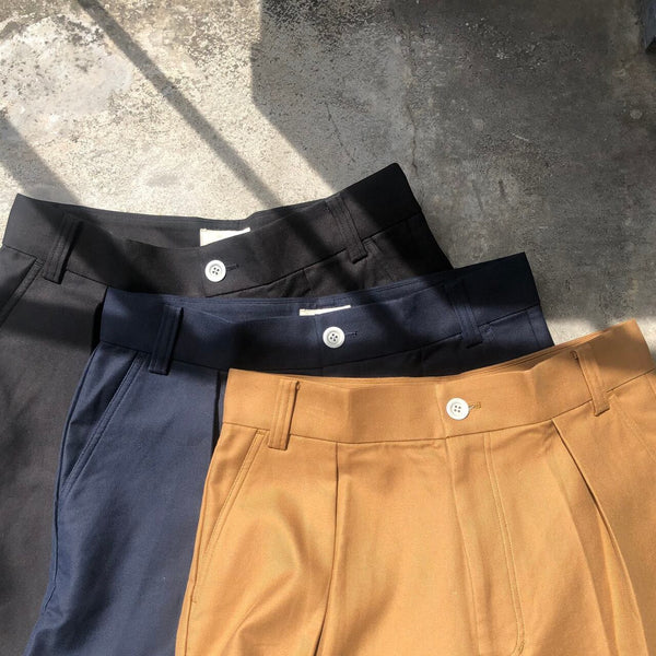 【STTND】ダブルコネクションワイドパンツ