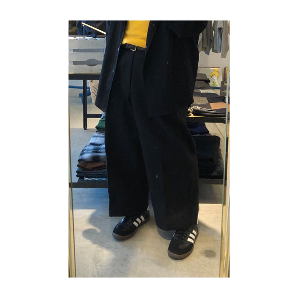 【STTND】ダブルコネクションワイドパンツ