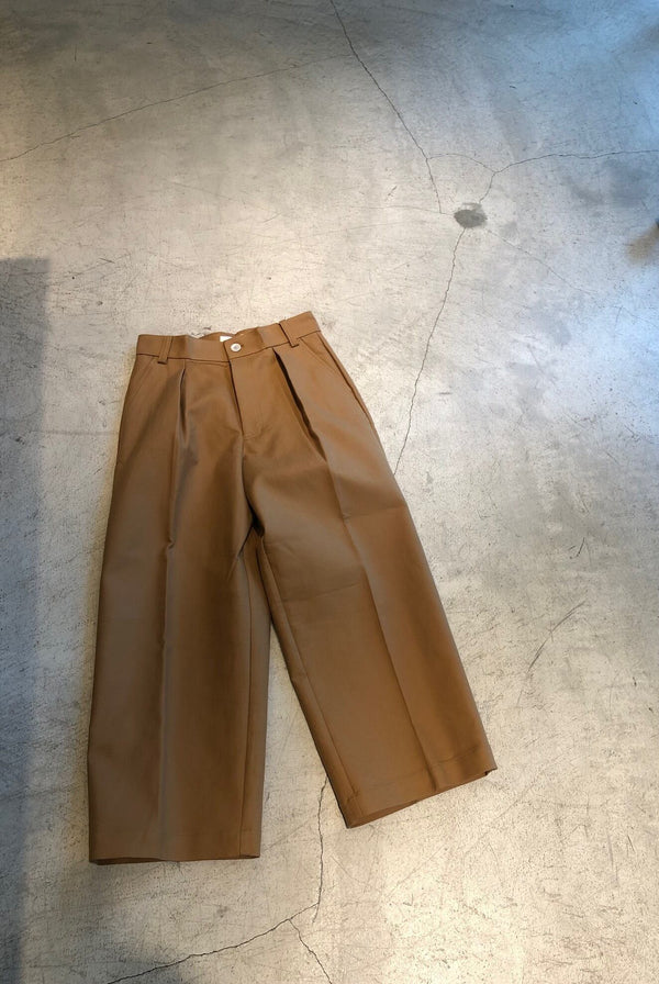 【STTND】ダブルコネクションワイドパンツ