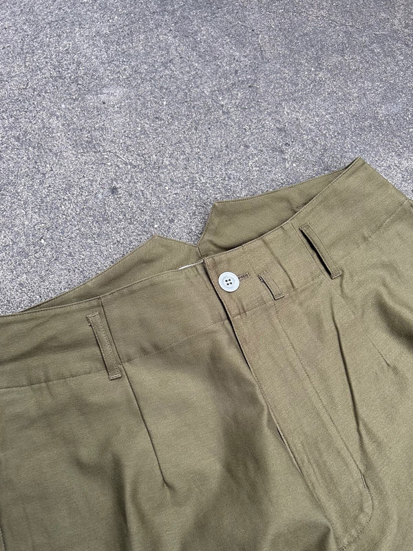 【STTND】ミリタリーサージクロスパンツ