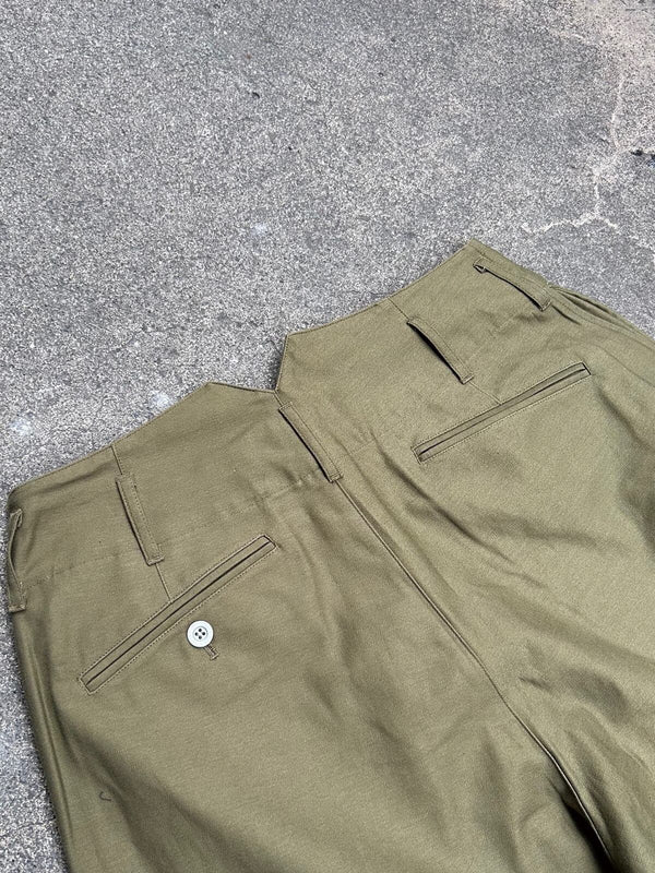 【STTND】ミリタリーサージクロスパンツ