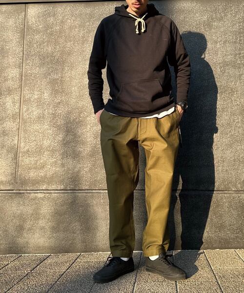 【STTND】ミリタリーサージクロスパンツ