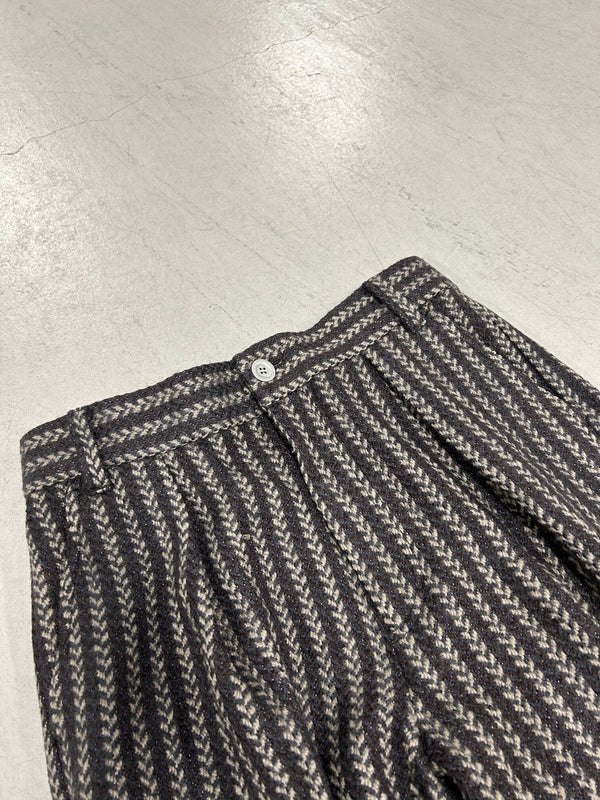 【STTND】オールドツイードワイドパンツ