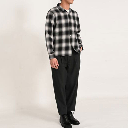 【STTND】オンブレー L/S シャツ