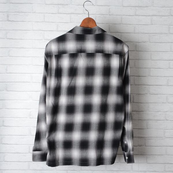 【STTND】オンブレー L/S シャツ