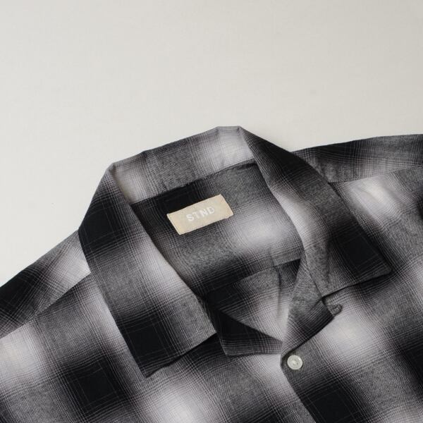 【STTND】オンブレー L/S シャツ