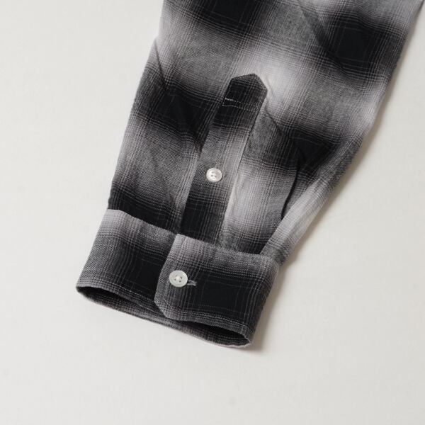 【STTND】オンブレー L/S シャツ