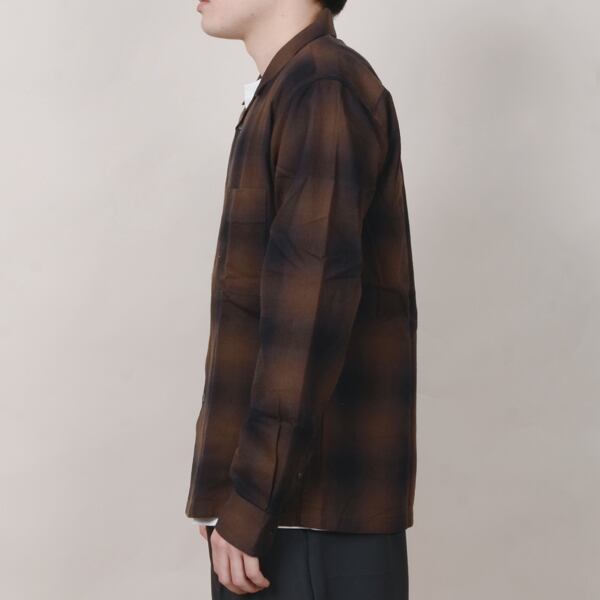 【STTND】オンブレー L/S シャツ