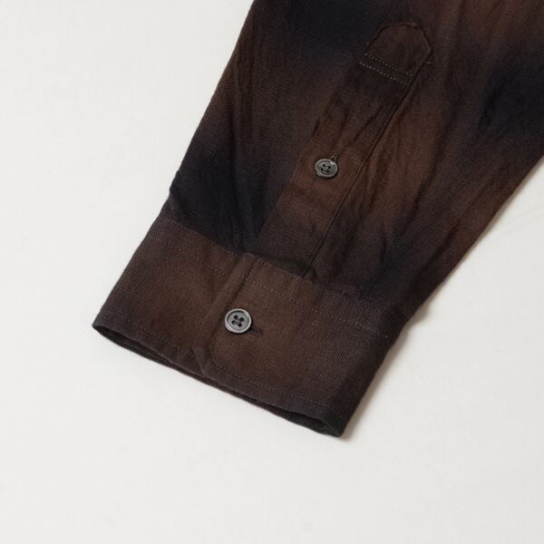 【STTND】オンブレー L/S シャツ