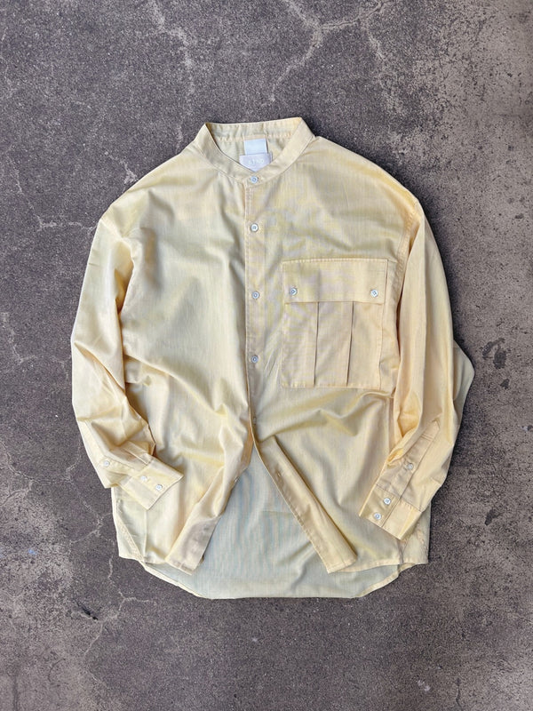 【STTND】シアパナマドビースタンドワイドシャツ