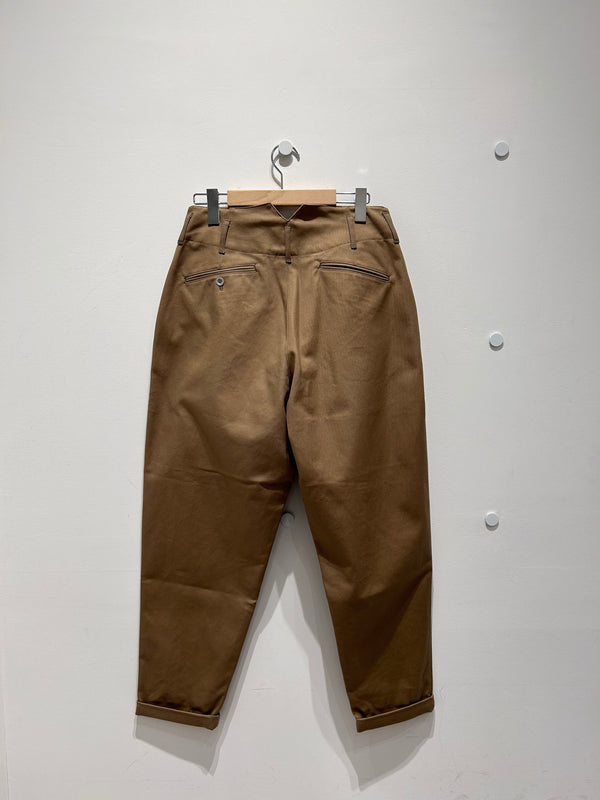 【STTND】ミリタリークローズテーパードパンツ