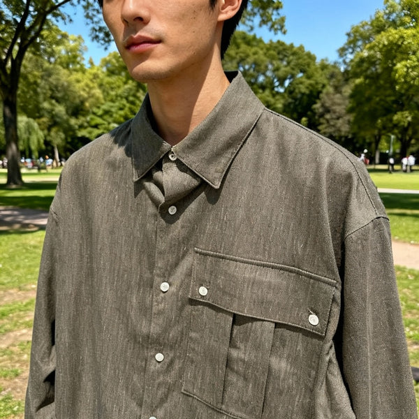 【STTND】ワイドシャツ