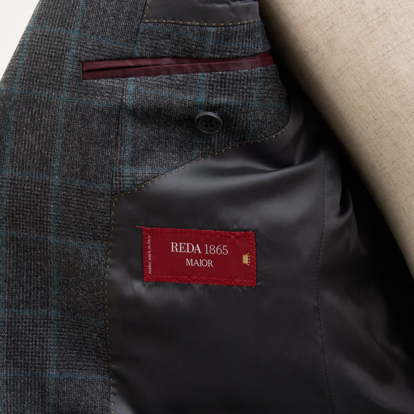 【ティモシーエベレスト】2Bチェック柄スーツ（グレー）