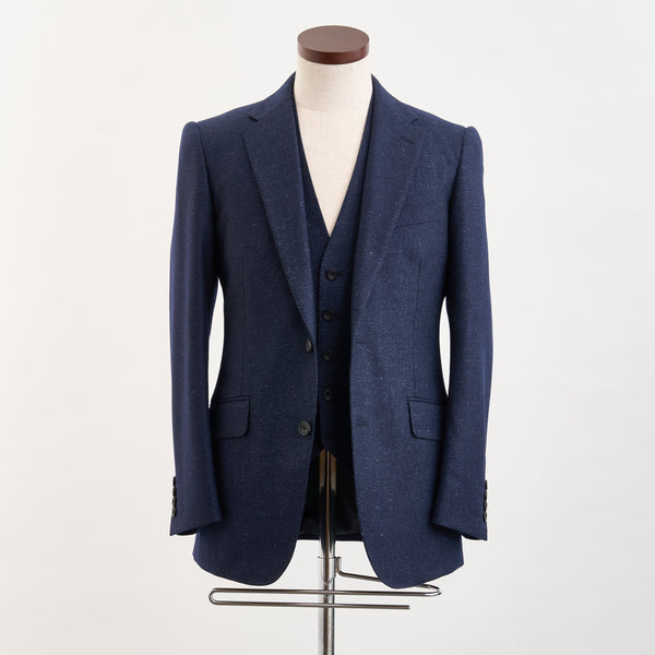 【ティモシーエベレスト】2Bスリーピーススーツ（ネイビー）