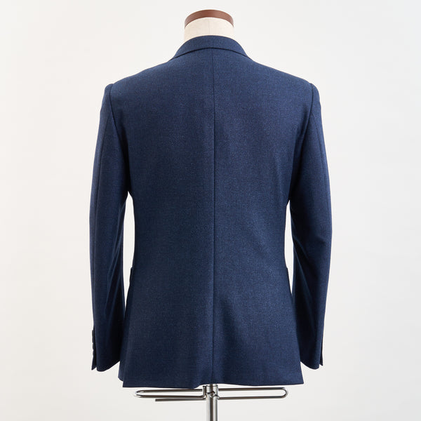【ティモシーエベレスト】2Bウールシルクジャケット（ネイビー）