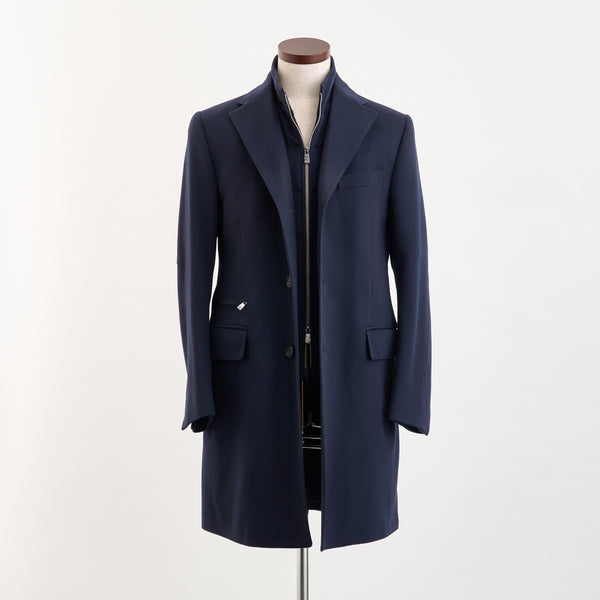【コルネリアーニ】マイルストーンIDコート（ネイビー）