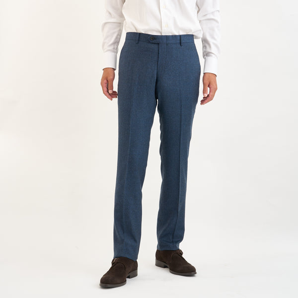 【ティモシーエベレスト】ウールフランネルパンツ（ブルーグレー）