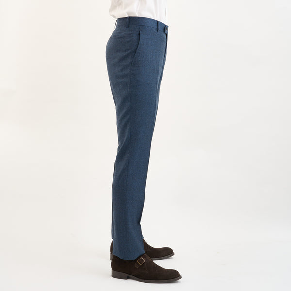 【ティモシーエベレスト】ウールフランネルパンツ（ブルーグレー）