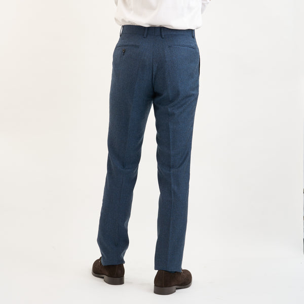 【ティモシーエベレスト】ウールフランネルパンツ（ブルーグレー）