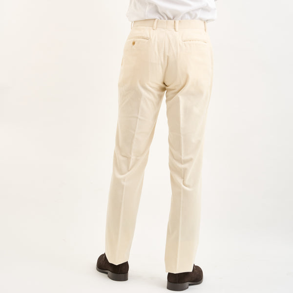 【ティモシーエベレスト】コーデュロイパンツ（ホワイト）