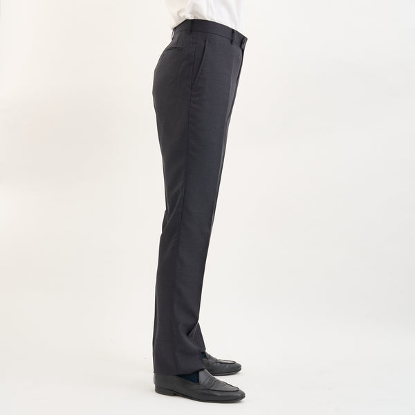 【ティモシーエベレスト】ウールパンツ（チャコールグレー）