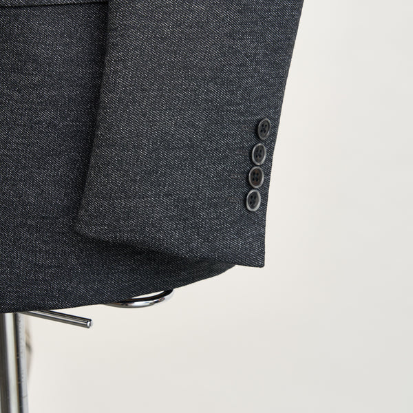 【ドーランドハウス】2Bジャージー素材セットアップジャケット（ダークグレー）