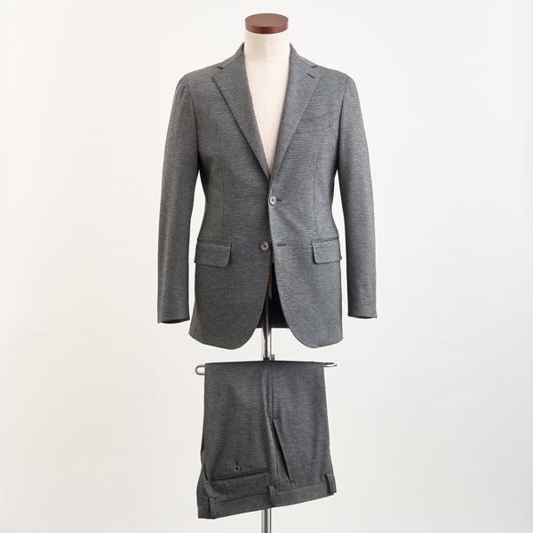 【ドーランドハウス】2Bジャージー素材セットアップジャケット（グレー）