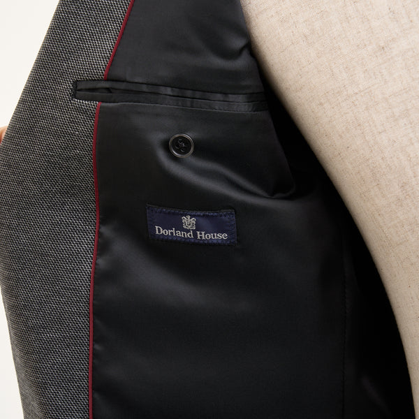 【ドーランドハウス】2Bジャージー素材セットアップジャケット（グレー）