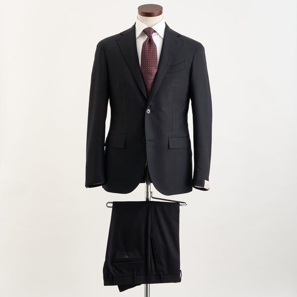 【コルネリアーニ】2Bスーツ（ブラック）