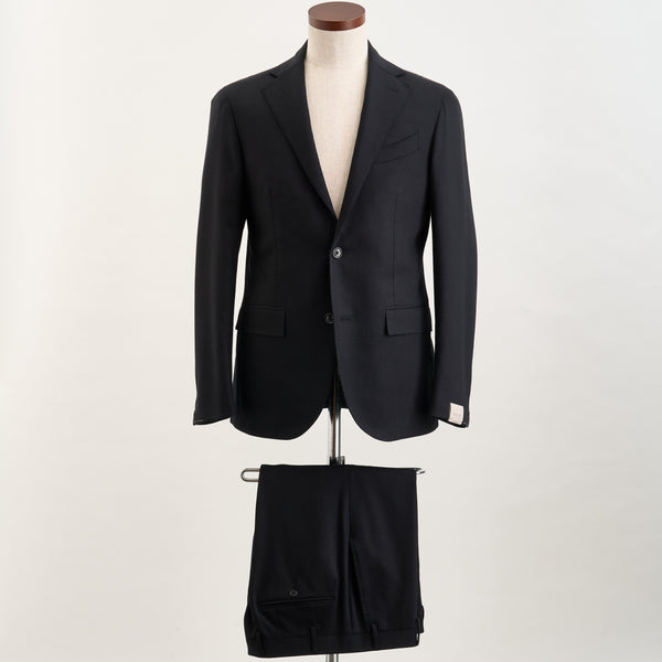 【コルネリアーニ】2Bスーツ（ブラック）