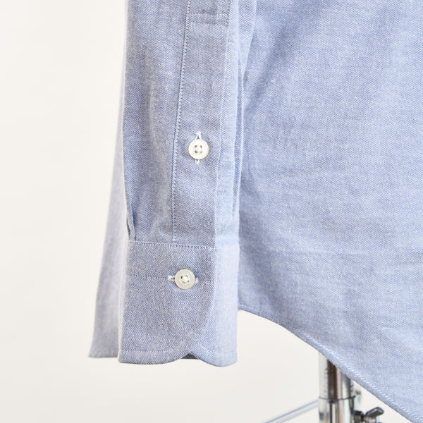 【ティモシーエベレスト】ホリゾンタルカラードレスシャツ（ブルー）