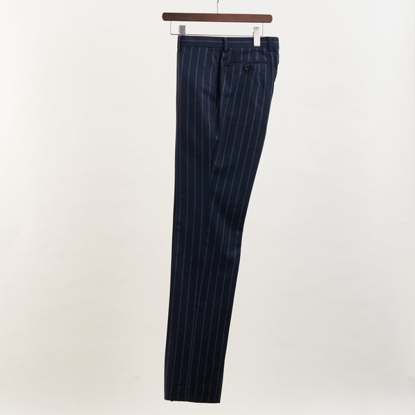 【ティモシーエベレスト】2Bストライプ柄スーツ（ネイビー）