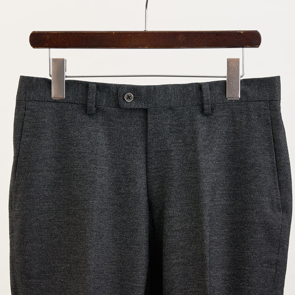 【ドーランドハウス】2Bジャージー素材セットアップパンツ（ダークグレー）